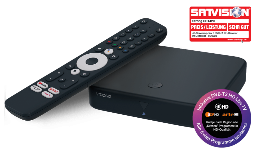 DVB-T2 HD/4k Android TV Box SRT420